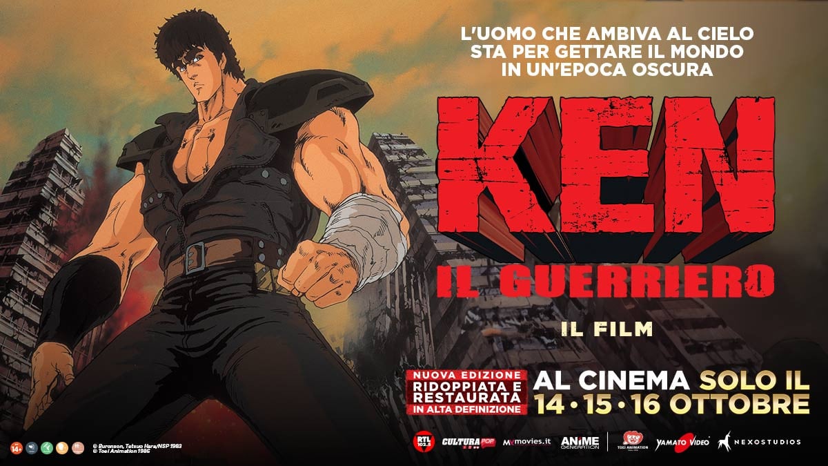 Immagine di Ken il guerriero festeggia 40 anni al cinema, il trailer e tutti i dettagli