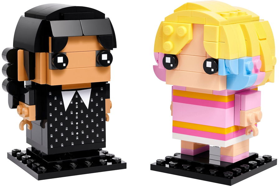 LEGO BrickHeadz Mercoledì ed Enid