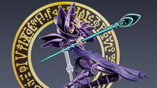 Copertina di Dark Magician pronto a conquistare con la magia la linea SH MonsterArts di Bandai