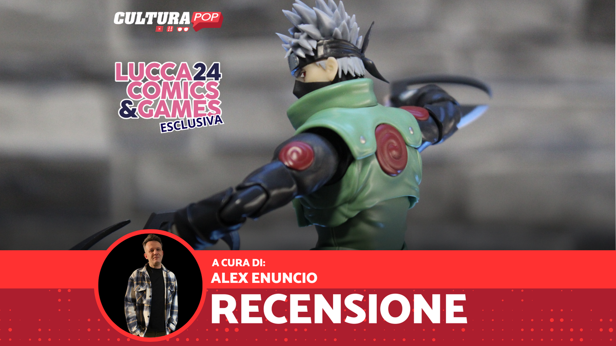 Immagine di Kakashi recensione: l'action figure esclusiva per Lucca Comics and Games 2024