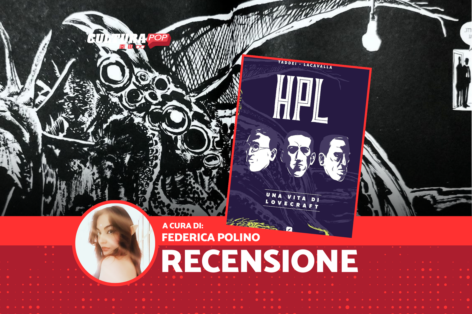 Immagine di HPL - Una vita di Lovecraft, recensione: una mente sospesa tra due mondi, uno immaginato, l'altro sognato