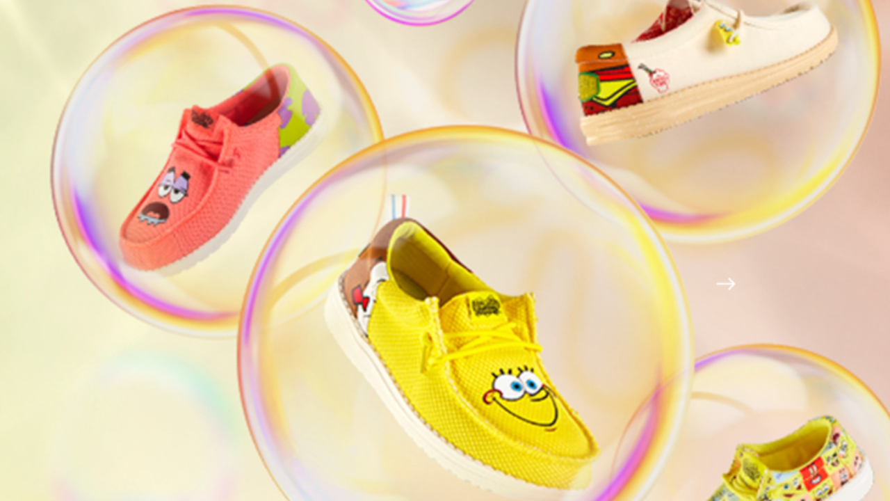 Immagine di Sneaker e Spongebob: connubio perfetto per tutta la famiglia