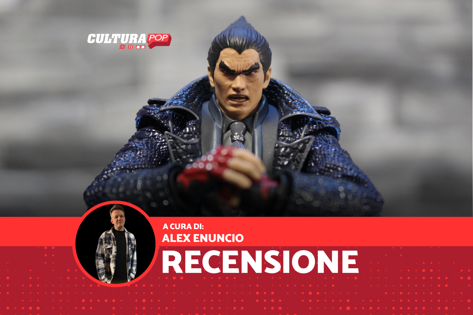 Immagine di Kazuya Mishima SH Figuarts, recensione: la forza oscura di Tekken 8 prende vita