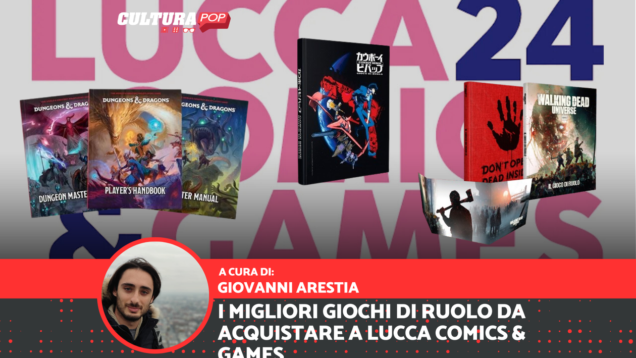 Immagine di I migliori giochi di ruolo da acquistare a Lucca Comics & Games