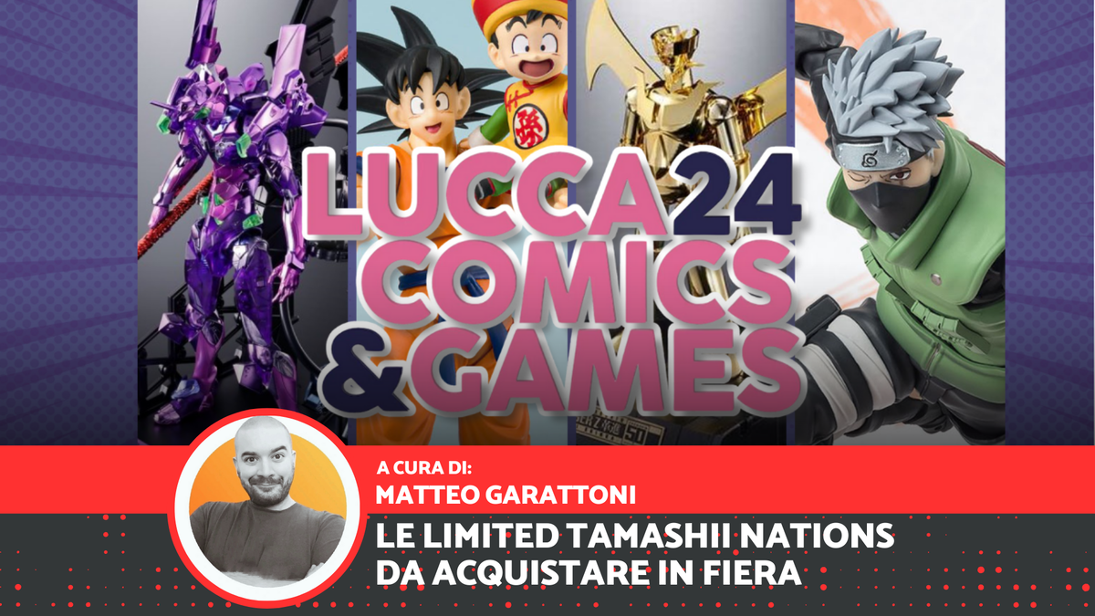 Immagine di Lucca Comics & Games 2024: le esclusive Tamashii Nations da acquistare
