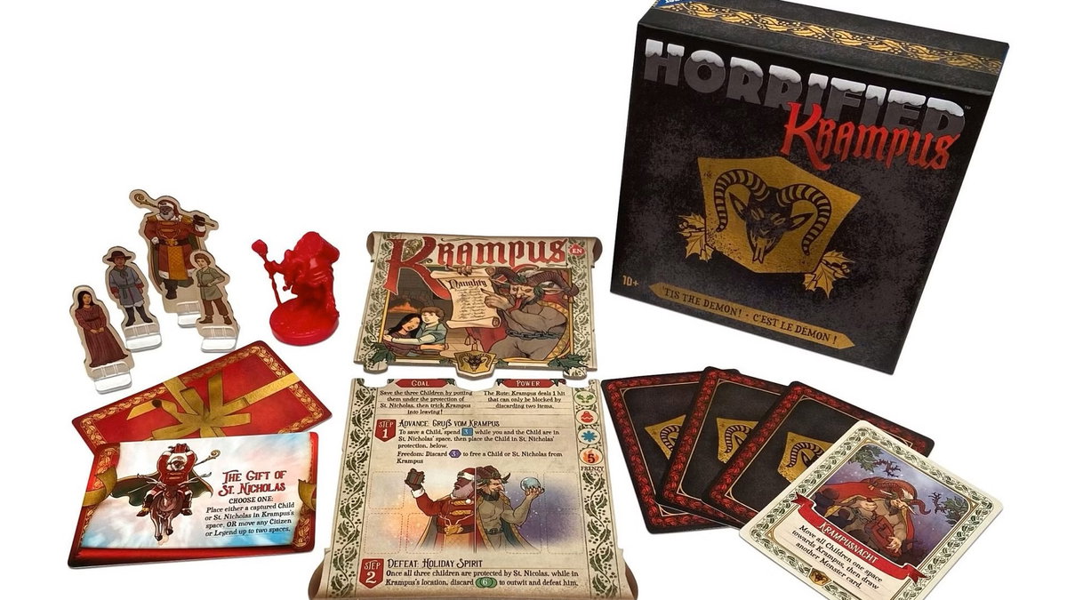 Immagine di Horrified: Ravensburger annuncia l'espansione Krampus