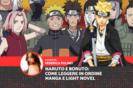 Copertina di Naruto: come leggere in ordine manga e light novel