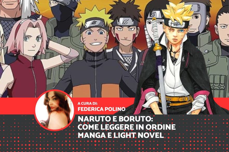 Naruto: come leggere in ordine manga e light novel