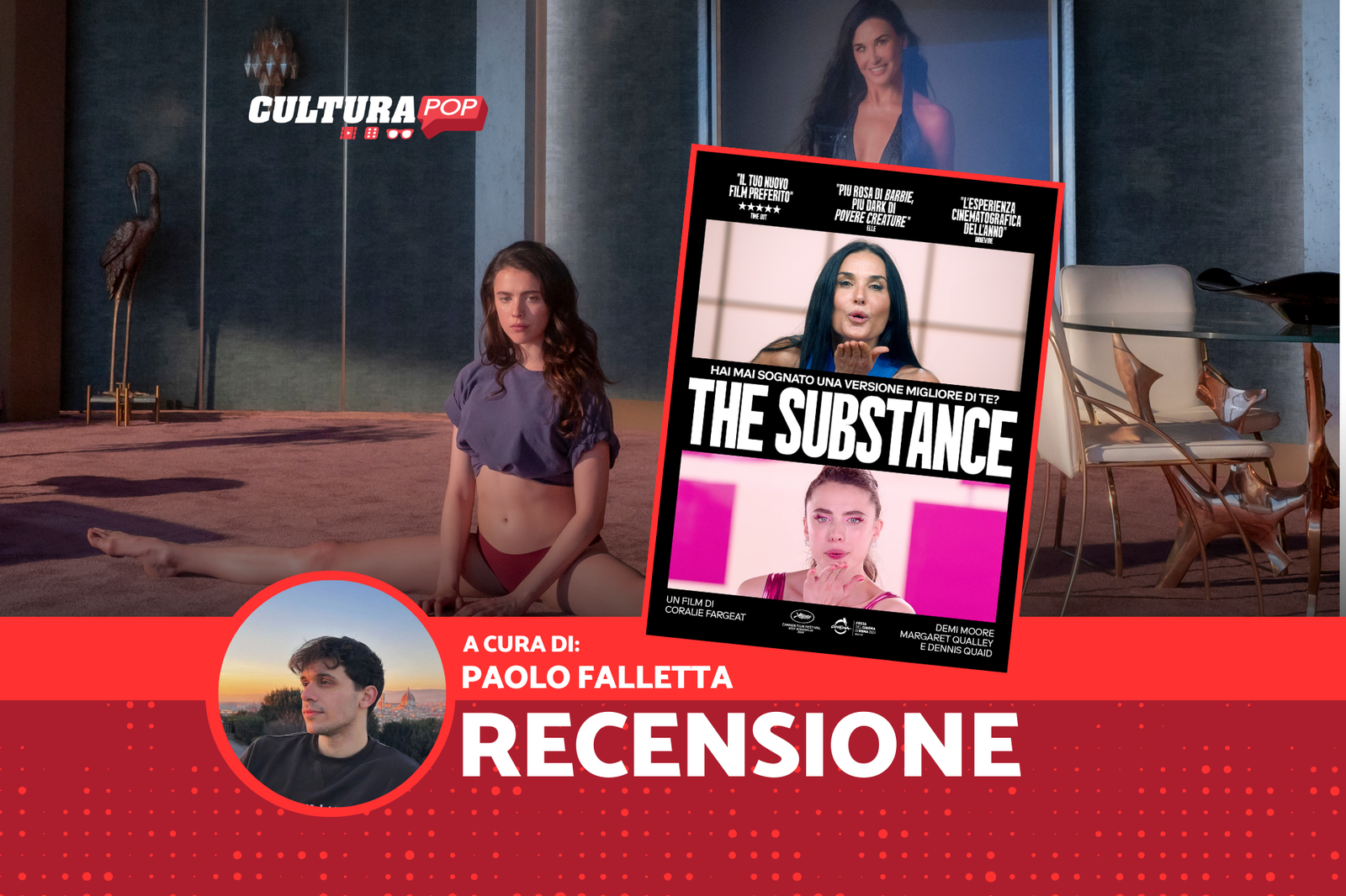 Immagine di The Substance, recensione: Coralie Fargeat firma l'horror dell'anno