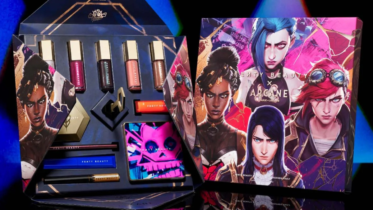 Immagine di Il make-up ispirato ad Arcane, Fenty Beauty di Rihanna lancia la collezione a tiratura limitata