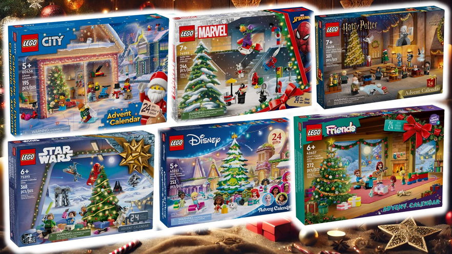 Natale 2024: ecco tutti i calendari dell'avvento LEGO... prima che finiscano!