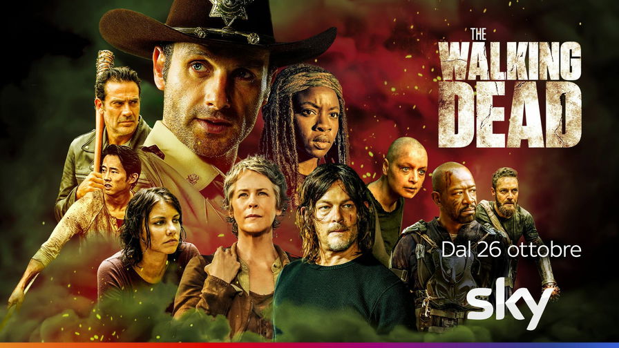 The Walking Dead - Poster Sky della serie TV