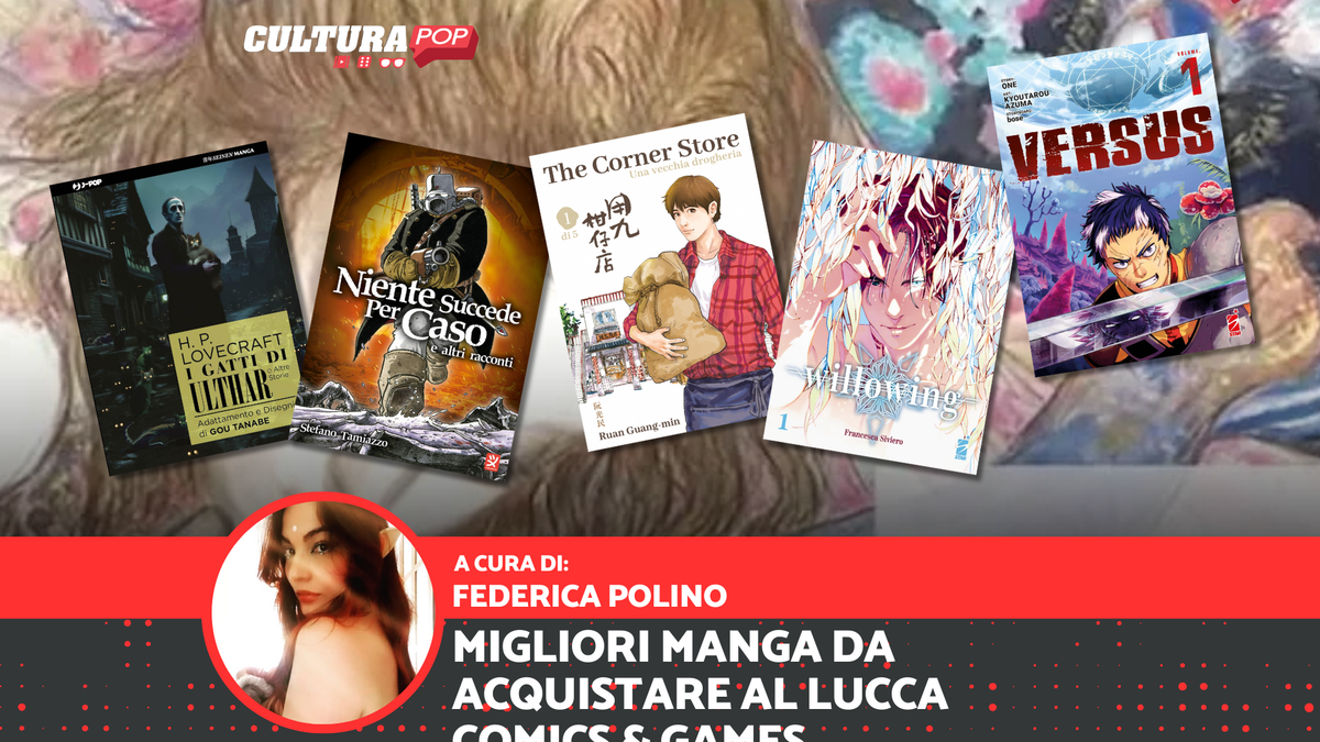 Immagine di I 15 migliori manga da acquistare a Lucca Comics & Games 2024!