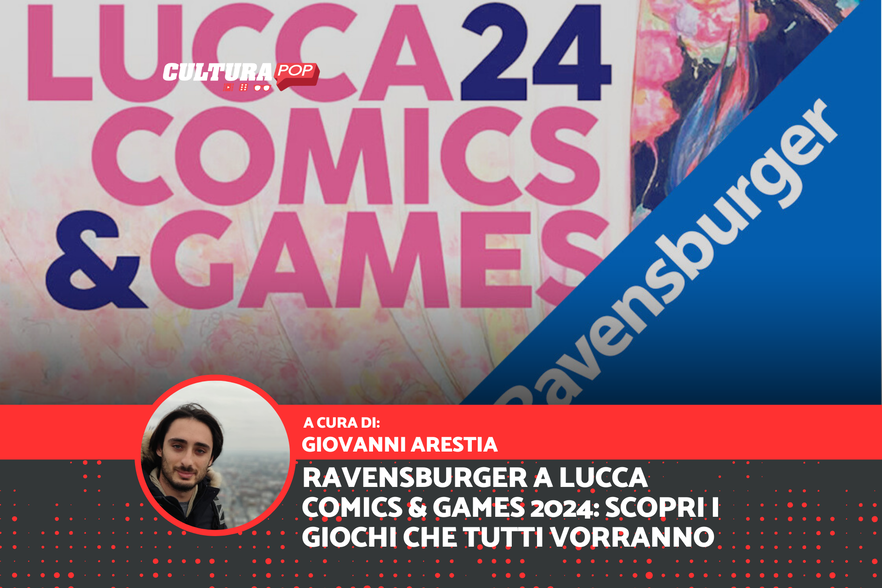 Ravensburger a Lucca Comics & Games 2024: scopri i giochi che tutti vorranno