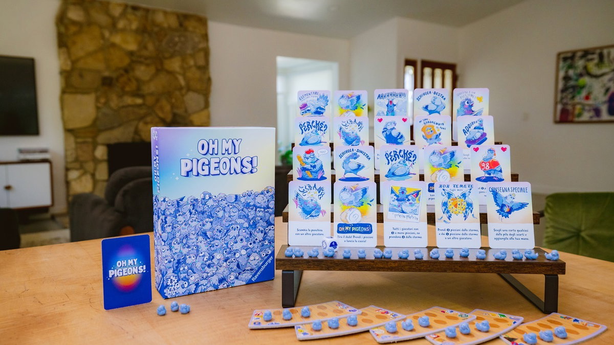 Immagine di Oh My Pigeons! Il gioco da tavolo che ti farà ridere a colpi di piccioni