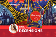 Copertina di La Stagione delle Ossa, Libro I: un viaggio nelle tenebre, a cavallo tra mondo onirico e distopico