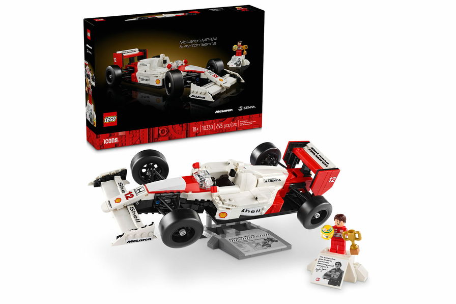 LEGO Icons - McLaren MP4/4 e Ayrton Senna