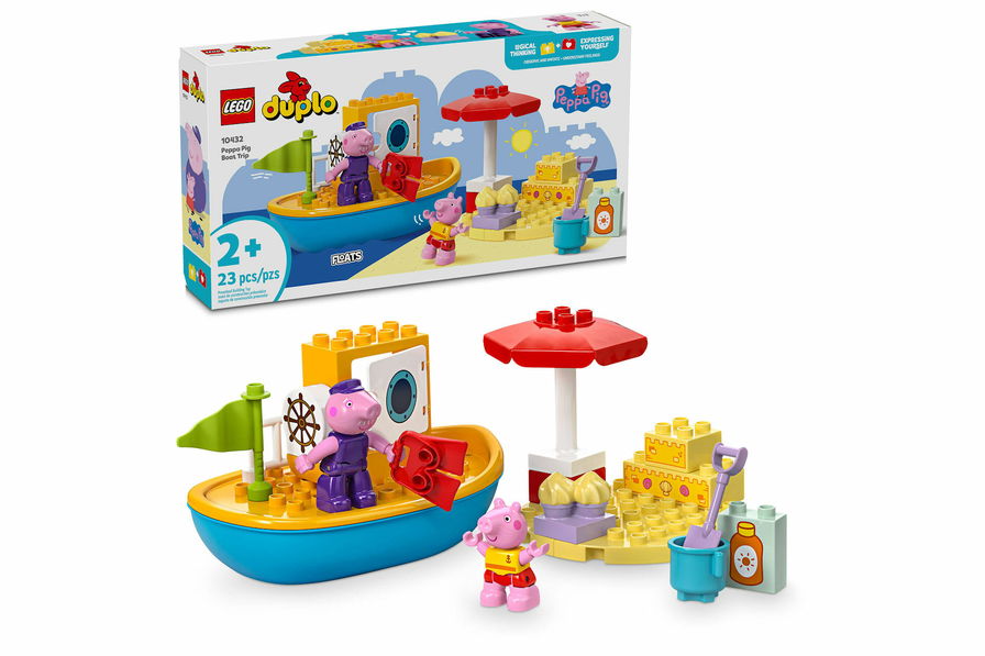 LEGO DUPLO - Viaggio in barca di Peppa Pig