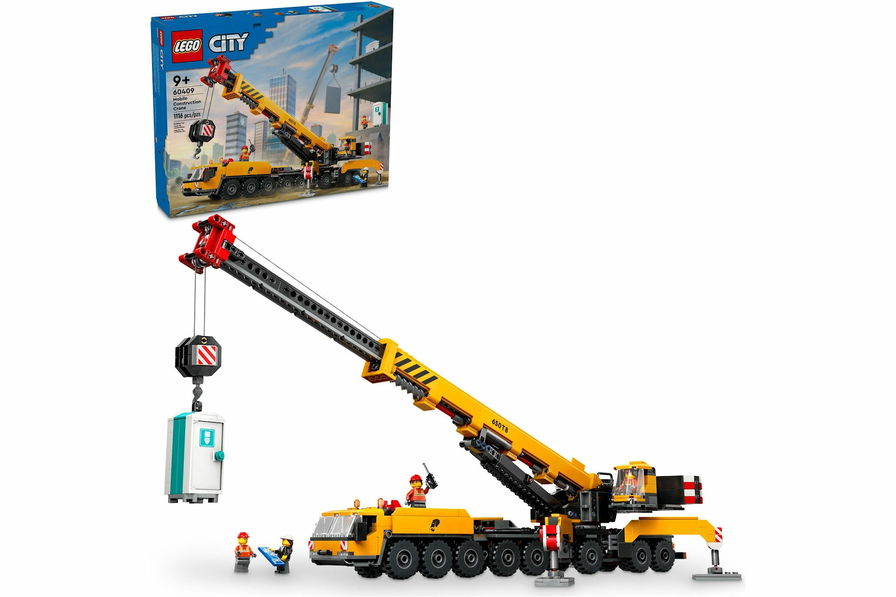 LEGO City - Gru da cantiere mobile gialla