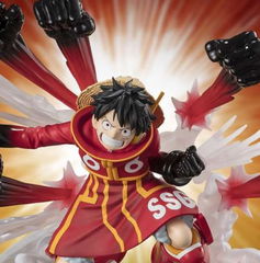 Copertina di Monkey D. Luffy torna in azione con una nuova Figuarts ZERO di Bandai