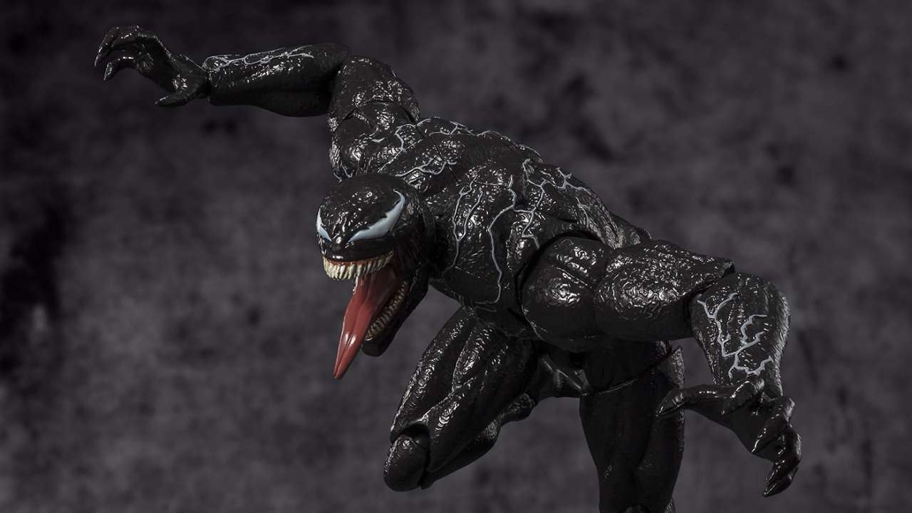 Immagine di Venom, la nuova SH Figuarts di Bandai ispirata a The Last Dance