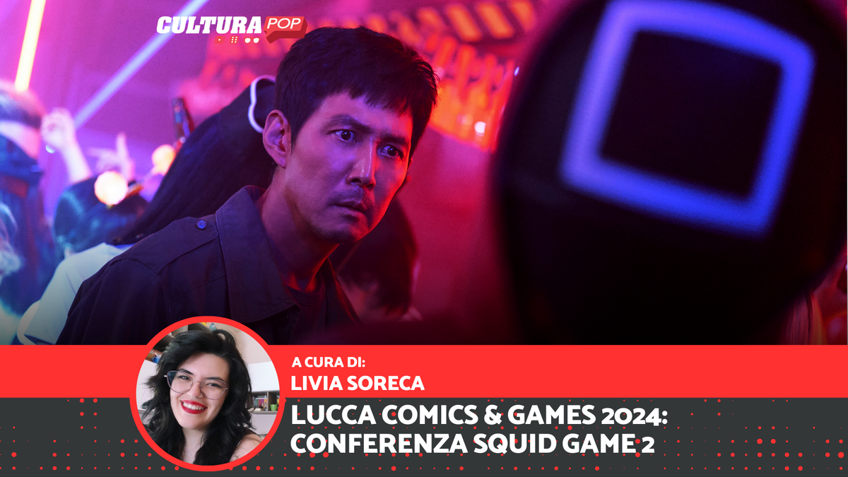 Immagine di Squid Game 2: la conferenza stampa a Lucca Comics and Games 2024