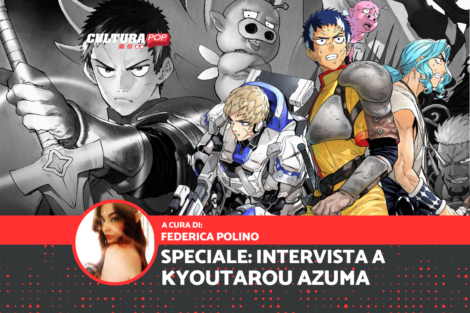 Immagine di Kyoutarou Azuma: "ONE mi ha fortemente voluto per disegnare Versus: ne ero onorato ma anche un po' spaventato" [INTERVISTA]