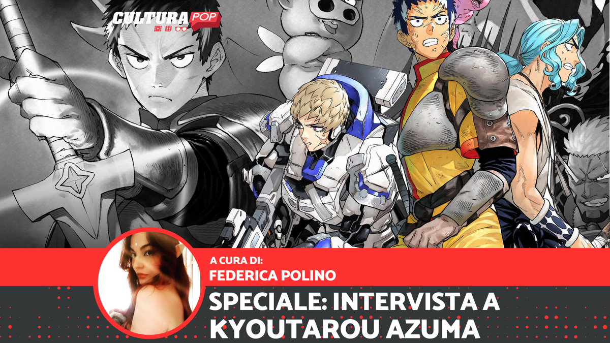 Immagine di Kyoutarou Azuma: "ONE mi ha fortemente voluto per disegnare Versus: ne ero onorato ma anche un po' spaventato" [INTERVISTA]