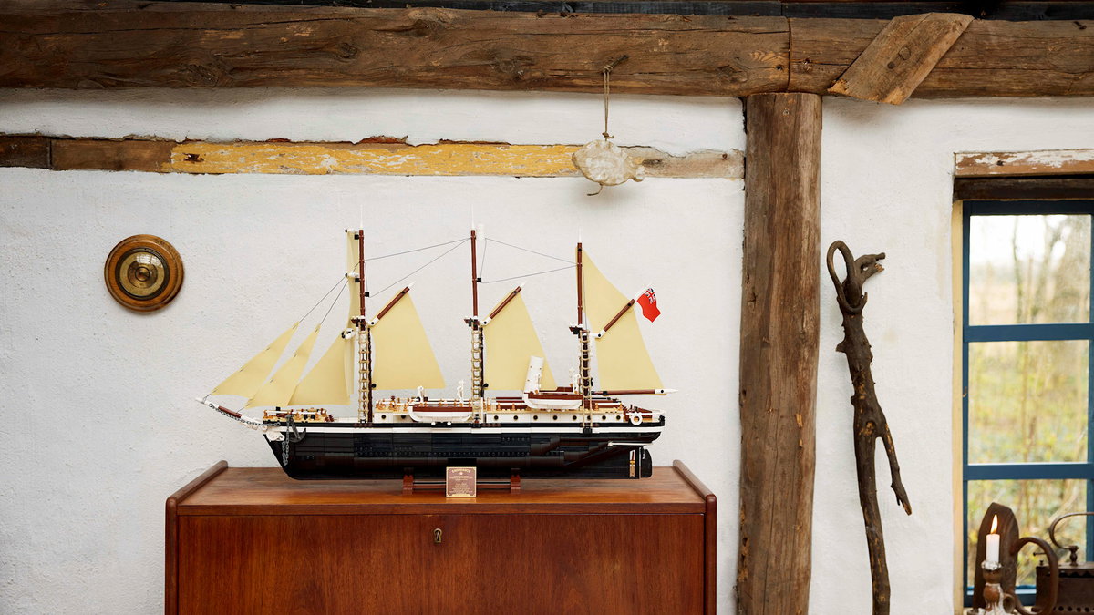 Immagine di LEGO Icons Endurance: la nave di Shackleton in mattoncini
