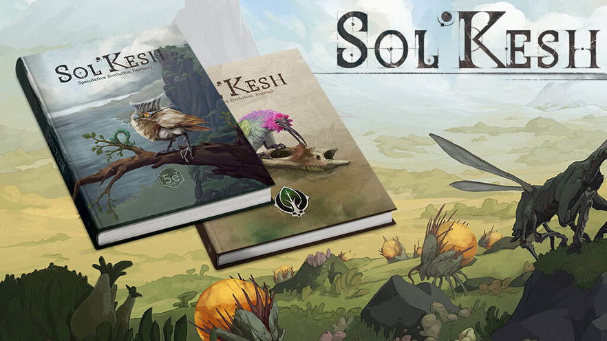 Sol'Kesh: Bestiario, Art Journal e Miniature per D&D 5E di Terry Maranda