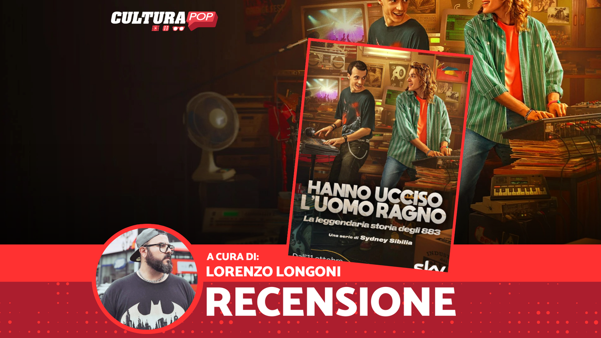 Immagine di Hanno Ucciso L'Uomo Ragno, la recensione della serie TV sugli 883