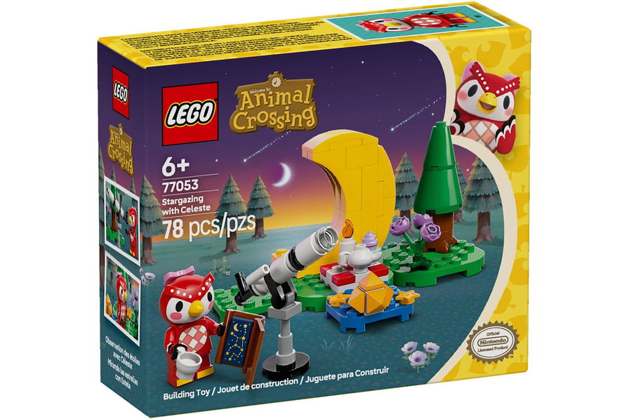 LEGO Animal Crossing Osservando le stelle con Celeste