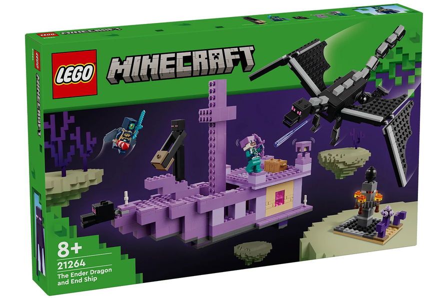 LEGO Minecraft L’Enderdrago e la Nave dell’End