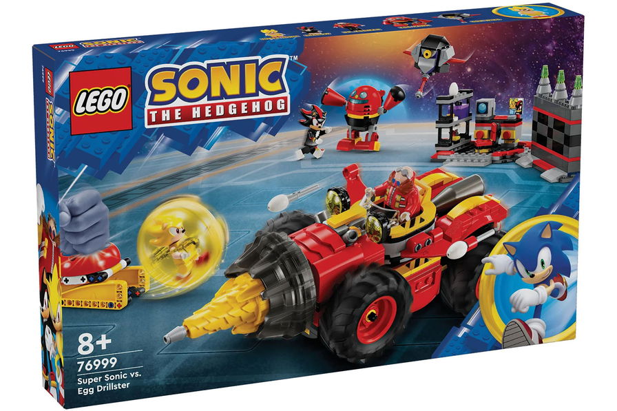 LEGO Sonic Super Sonic vs. Egg Drillster