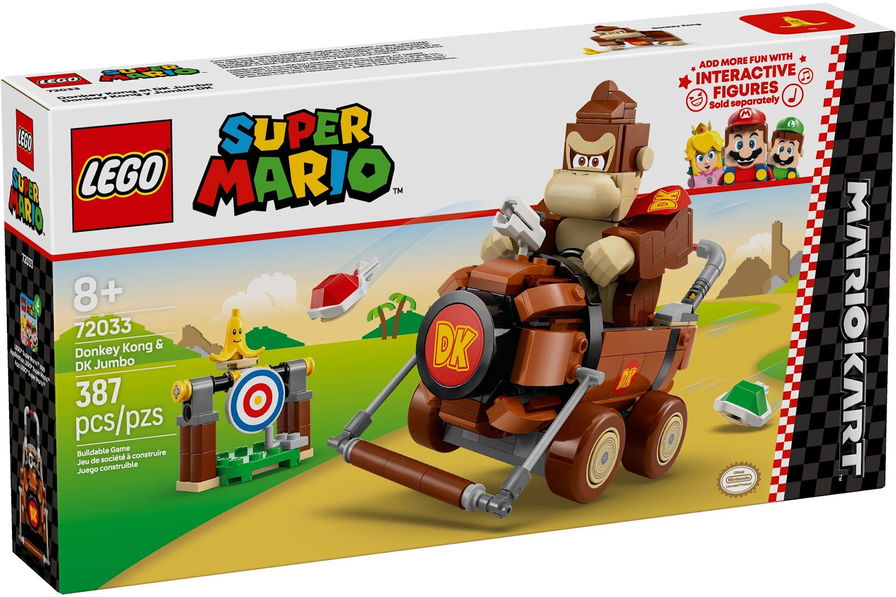 LEGO Super Mario Donkey Kong e Maxibarile DK