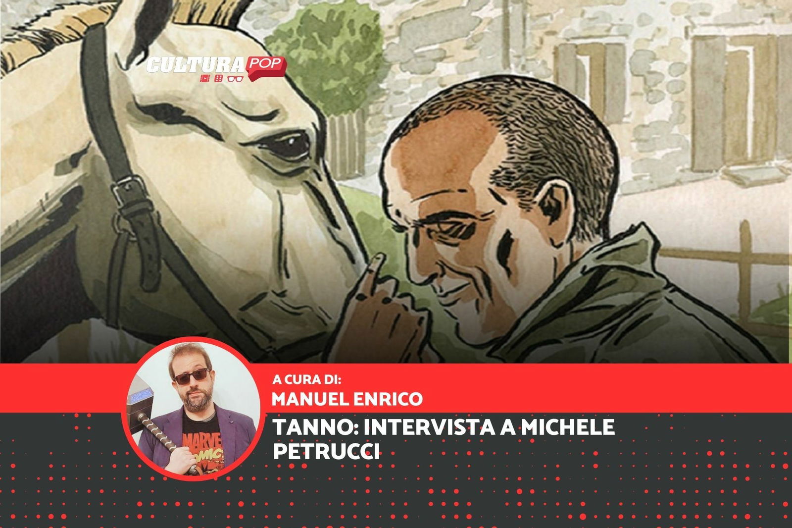 Immagine di Michele Petrucci (Tanno): "Perché scrivere un'autobiografia, quando puoi raccontare una storia?" [INTERVISTA]