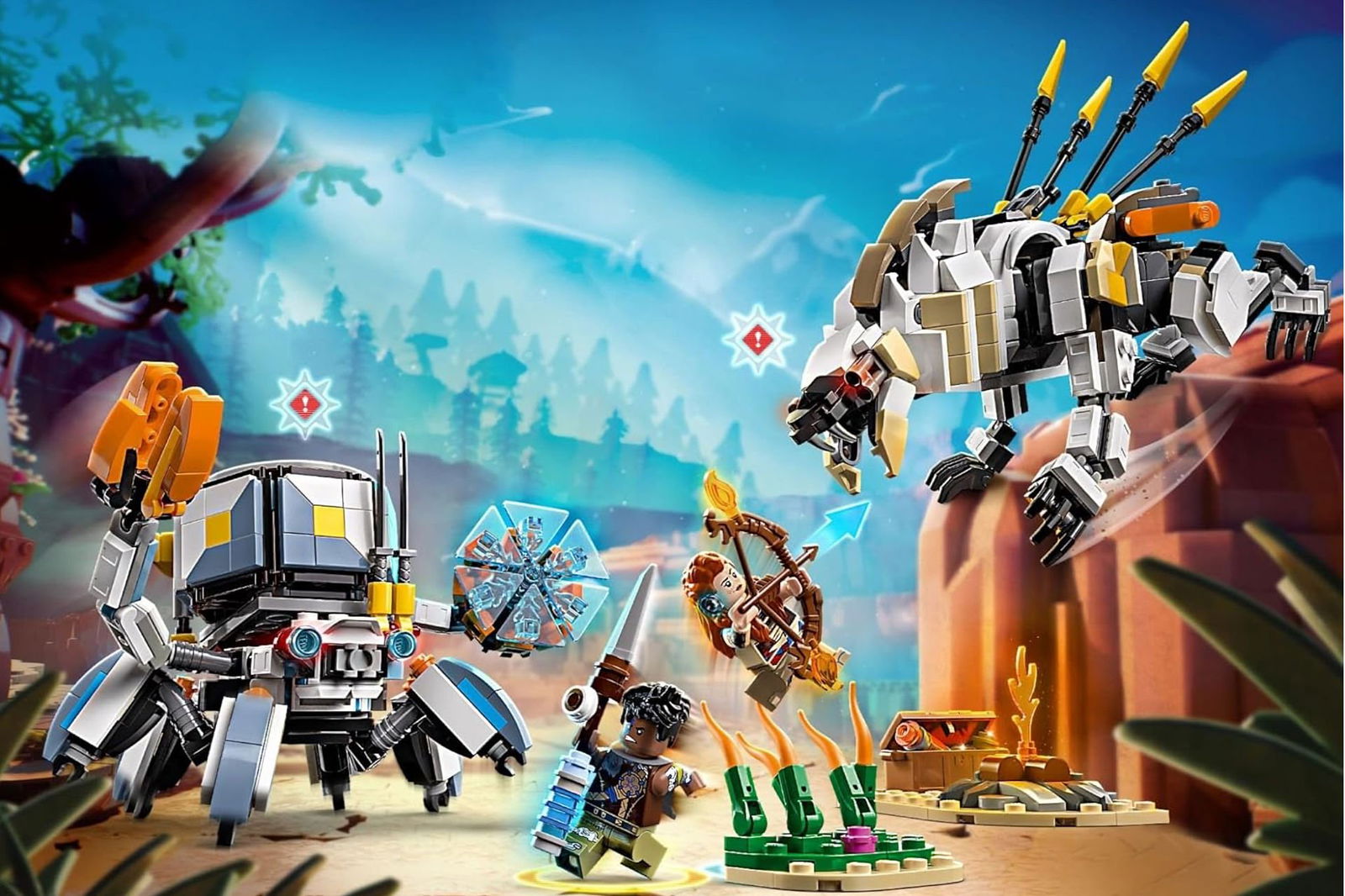 Immagine di Rivelato il nuovo set dal mondo di LEGO Horizon Adventures