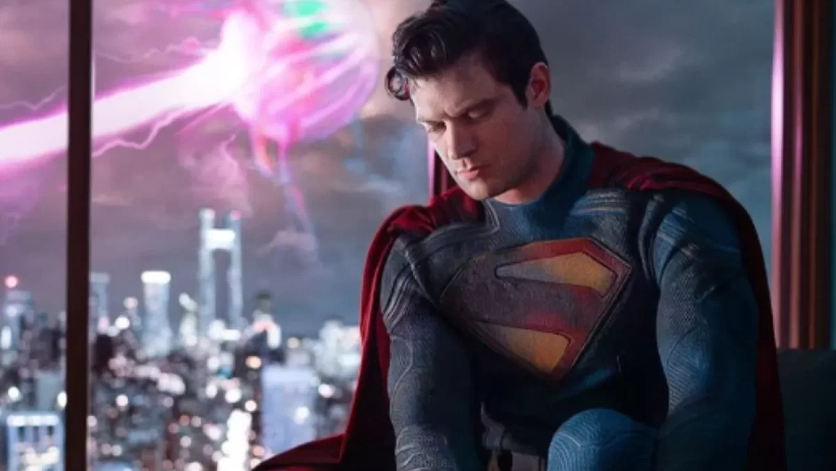 Immagine di Superman sul set mucche vere: ecco il motivo