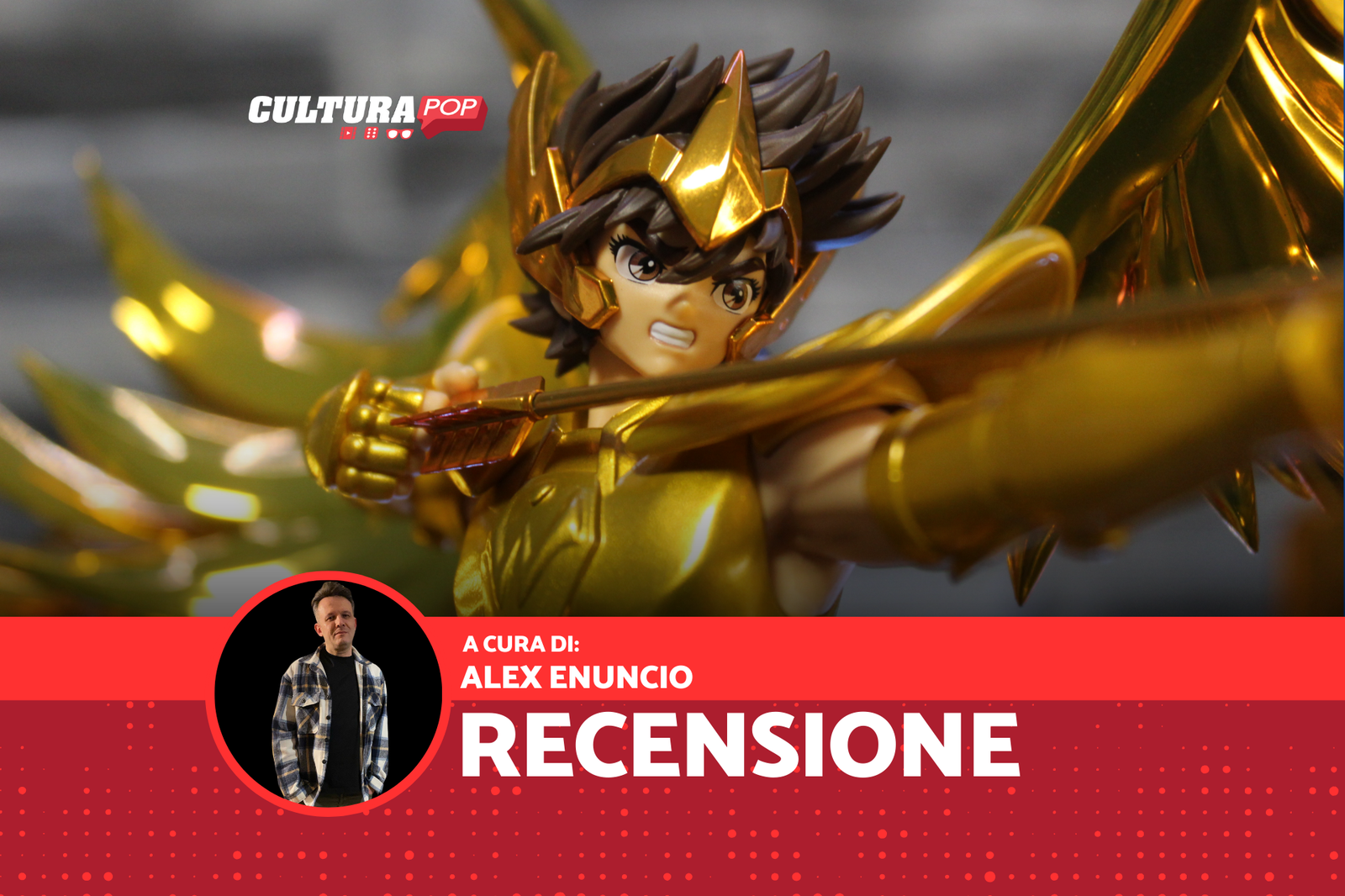 Immagine di Seiya Sagittarius, recensione: la Figuarts Zero Touché Metallique brilla di energia cosmica