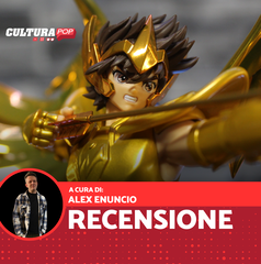 Copertina di Seiya Sagittarius, recensione: la Figuarts Zero Touché Metallique brilla di energia cosmica