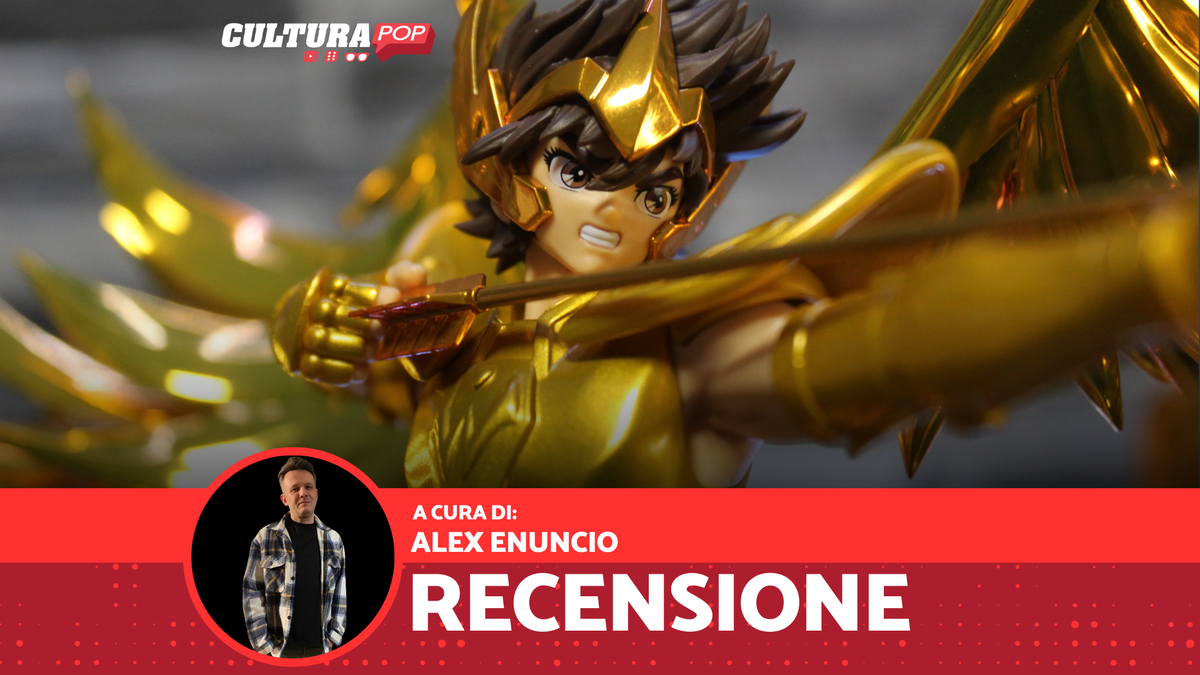 Immagine di Seiya Sagittarius, recensione: la Figuarts Zero Touché Metallique brilla di energia cosmica