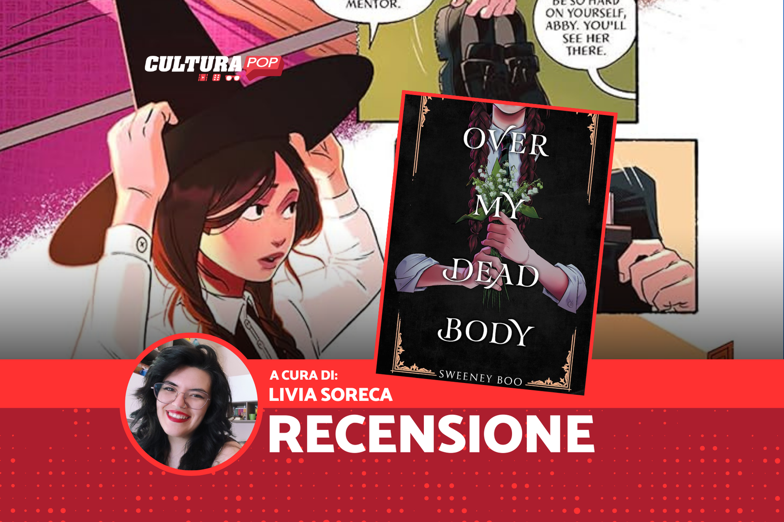 Immagine di Over My Dead Body, recensione: il fantasy dark academia che avete sempre sognato