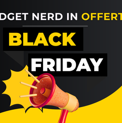 Copertina di Black Friday: gadget nerd -50% su mycomics