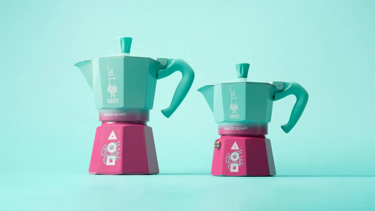 Immagine di Bialetti lancia una collezione di macchinette da caffè ispirate a Squid Game [VIDEO]