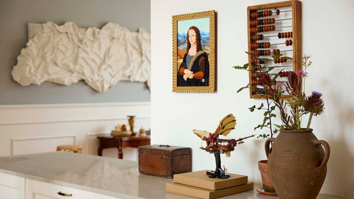 Immagine di LEGO celebra l'ingegno di Leonardo da Vinci