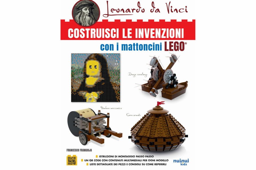 Leonardo da Vinci. Costruisci le invenzioni con i mattoncini LEGO