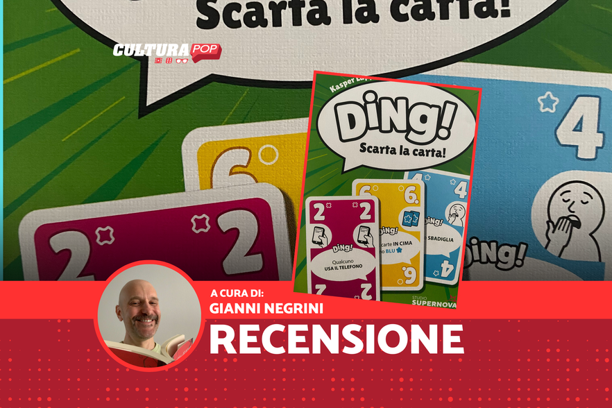 Ding! - Scarta la carta!, recensione: un party game frenetico per acuti osservatori