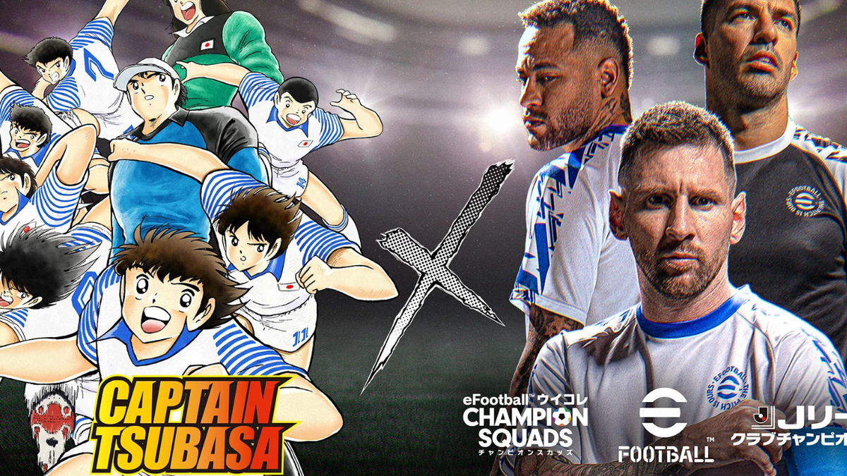 Immagine di Captain Tsubasa collabora con eFootball: Neymar, Messi e Suarez nel video di presentazione [GUARDA]