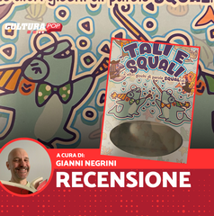 Copertina di Tali e Squali, recensione: pescare può essere rumoroso e divertente