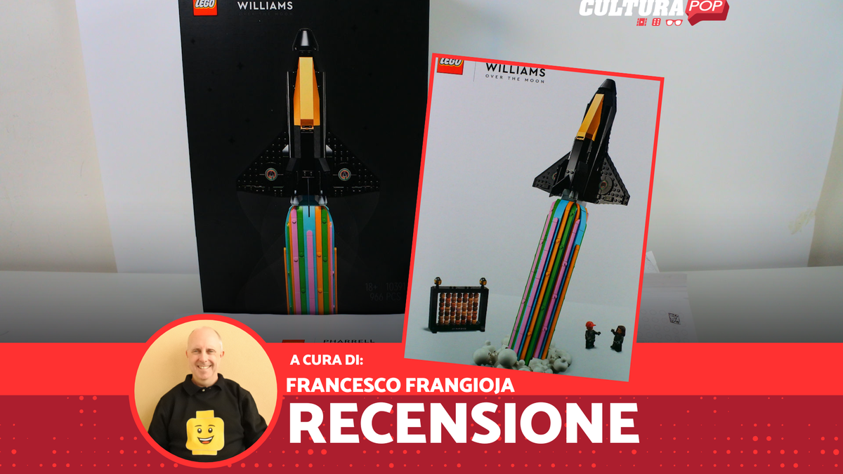 Immagine di LEGO Icons 10391 Sulla Luna con Pharrell Williams: la recensione